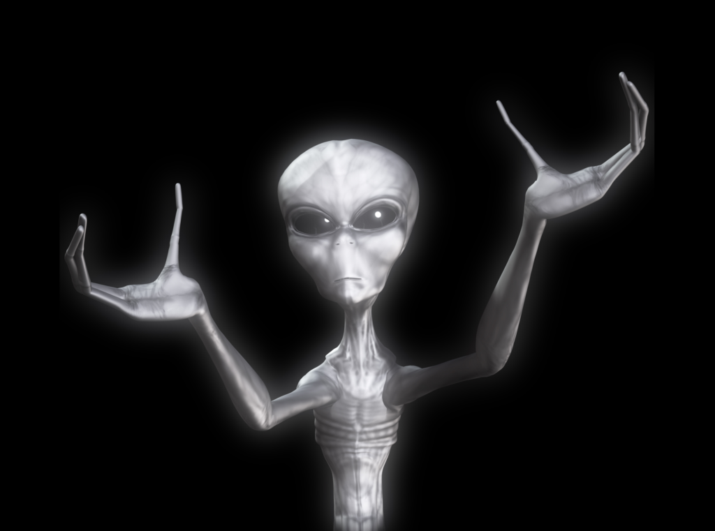Alien as described by Daltan Eagle Cry