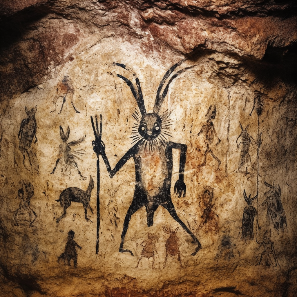 Cave Painting of The Empire Rabbit